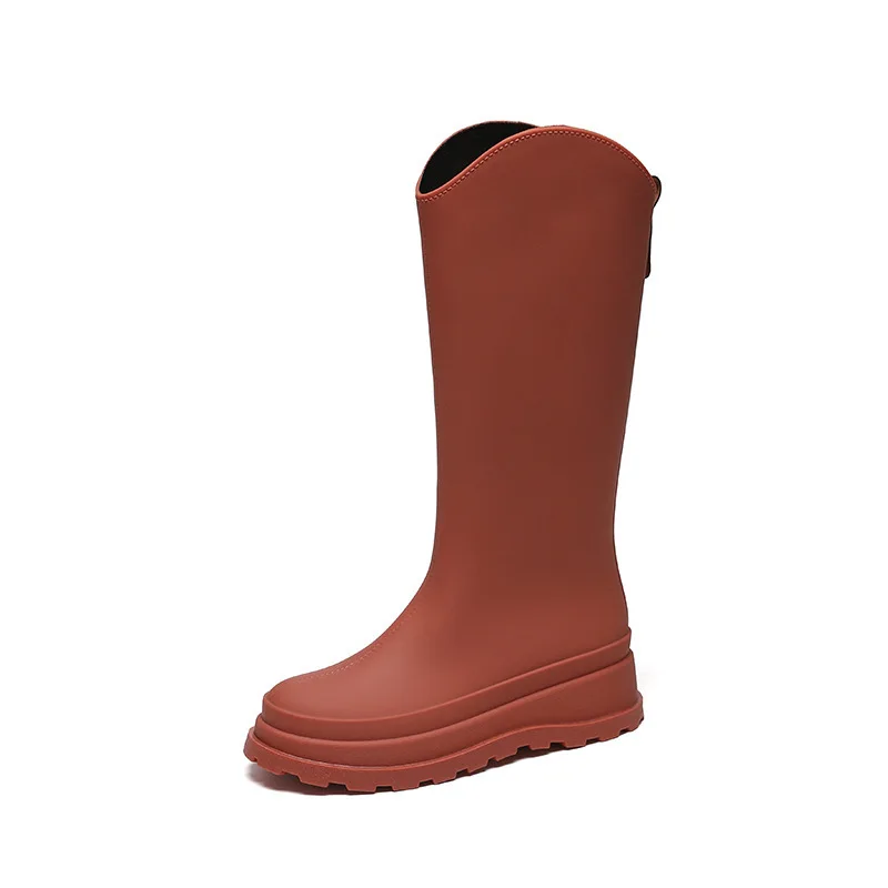 Cheap Wellies Water Garden Shoes Rubber Rain Boots Waterproof Gum Footwear High Knee Rubber Boots Work Shoe Boots