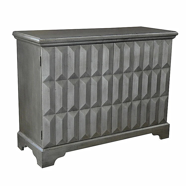 Оптовая продажа, роскошный винтажный буфетный шкаф из ДВП с длинным акцентом, деревянный шкаф, выдвижная мебель