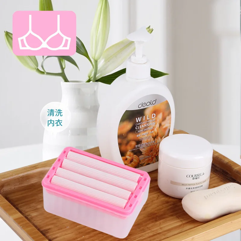 Soap box Multi-function Light luxury free hand rub foaming household storage drain cleaning tools