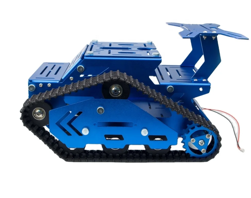 TH-X 2WD Motors Full Aluminum Alloy wireless rc Smart Car Chassis Kit for kids diy smart Robot car accessories kits