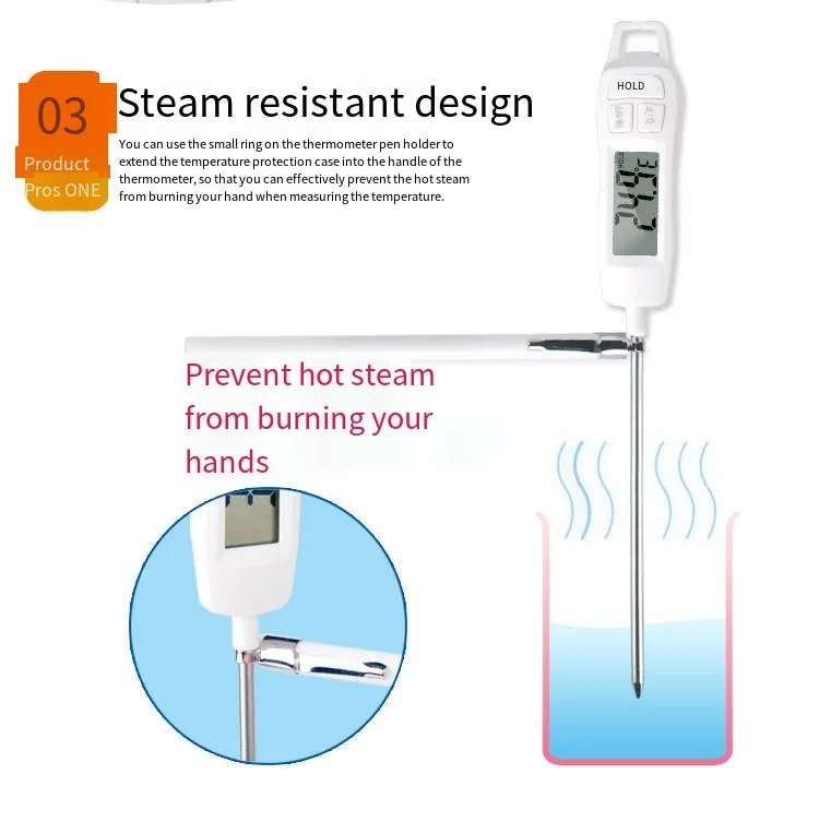 TP400 Quick Reading Kitchen Electronic  Household food Meat Thermometer TP400 food thermometer cooking thermometer