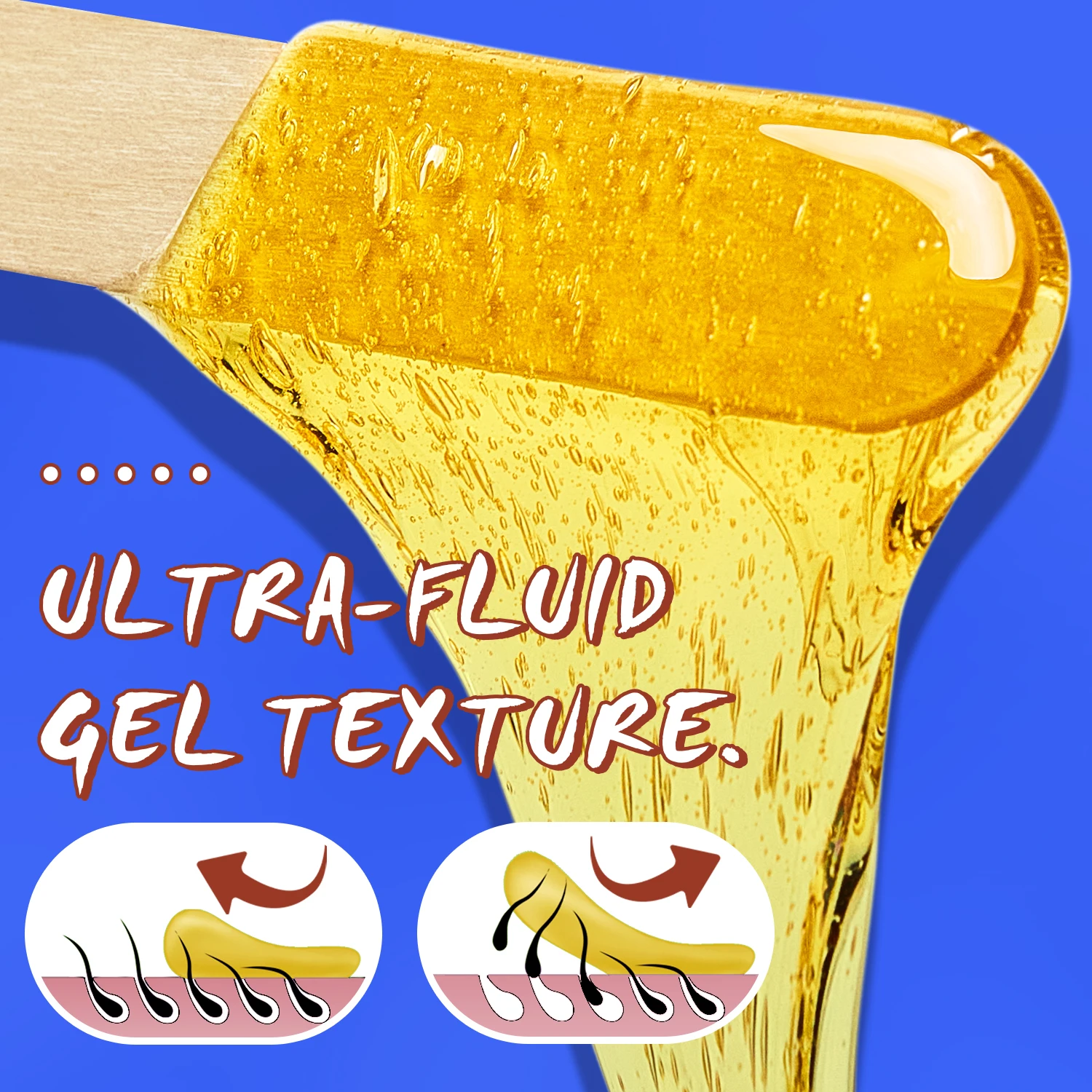 High Ahesion 100g Honey Hair Removal Hard Wax Beans Hot Wax Beads For All Skin Type