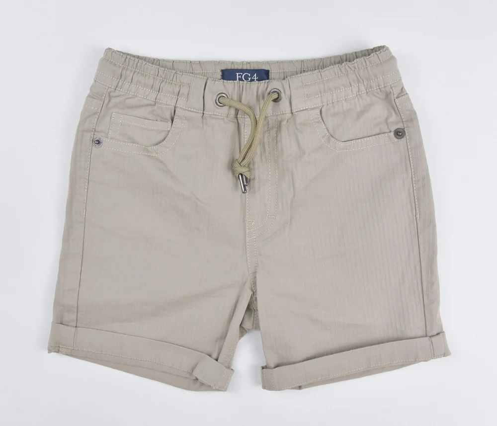 Children Clothes Wholesale Boys Shorts Dye High Quality Boys Cotton Shorts for boys clothing