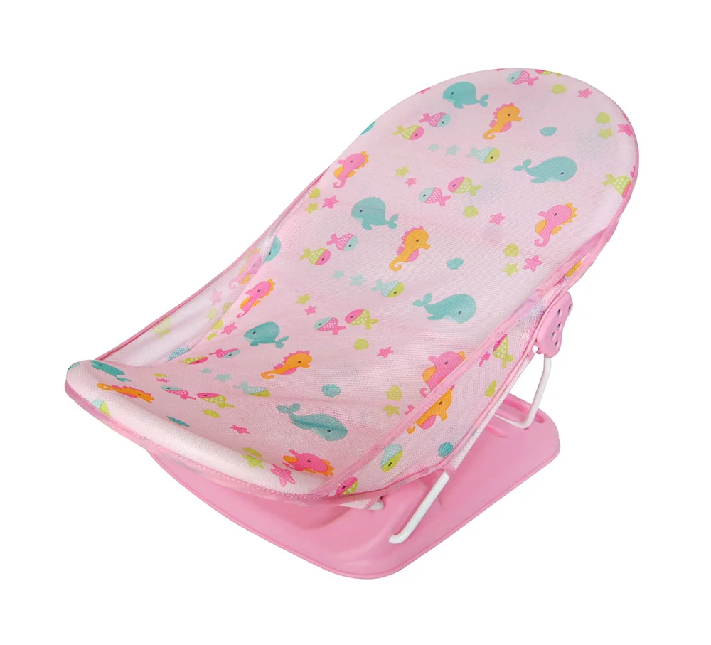 High quality lovely plastic sitting baby bath seat chair newborn baby bathing tubs seats