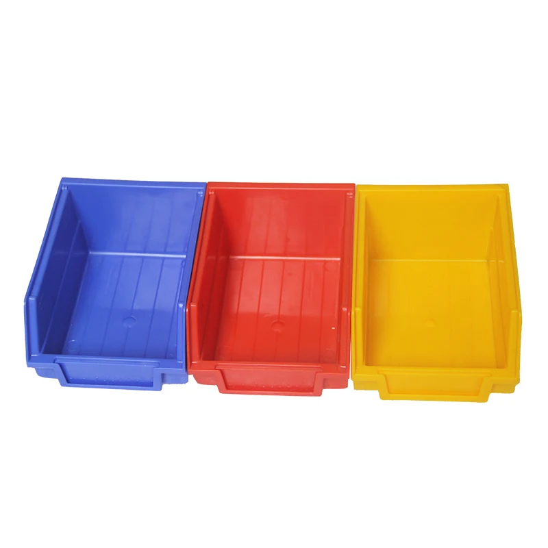 Back mounted parts box The inclined opening is convenient for material access, with identification label storage box