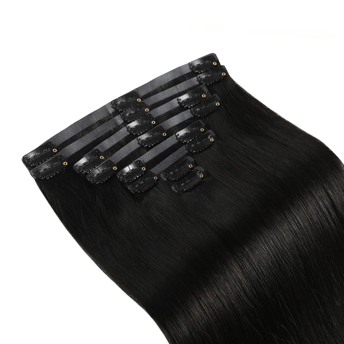 Оптовая продажа 100% натуральные человеческие волосы Remy невидимая бесшовная лента для наращивания волос