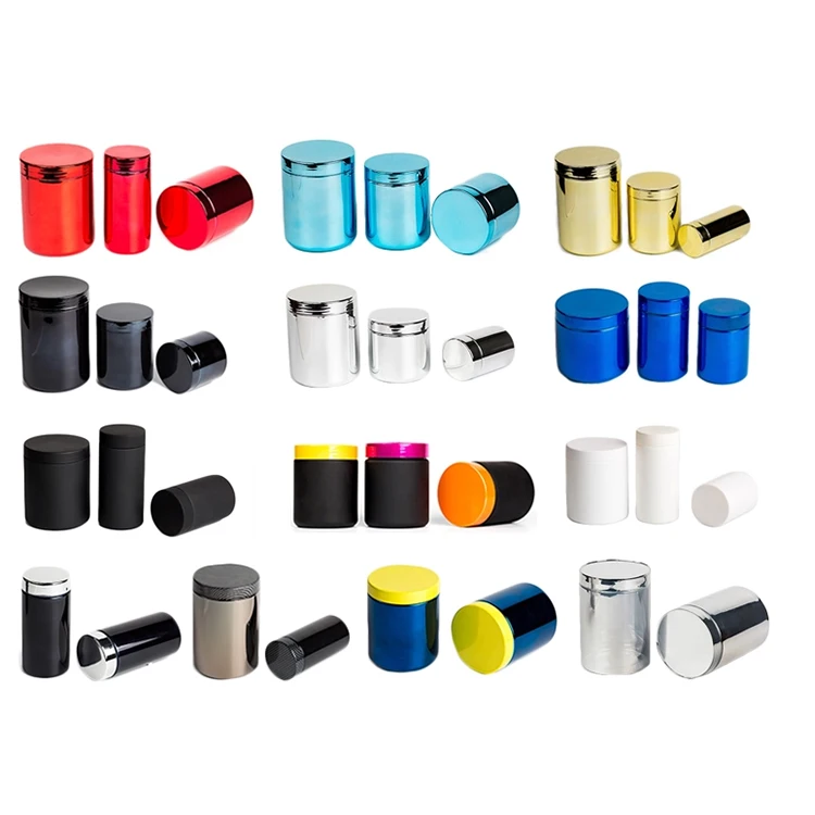 Empty Hdpe Plastic Protein Powder Container Supplement Bottle  500ml-1000ml with Lids