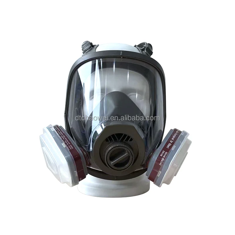 Factory Direct Sale Anti-dust Comfortable and Reusable Full Face Gas Mask for Chemical Using