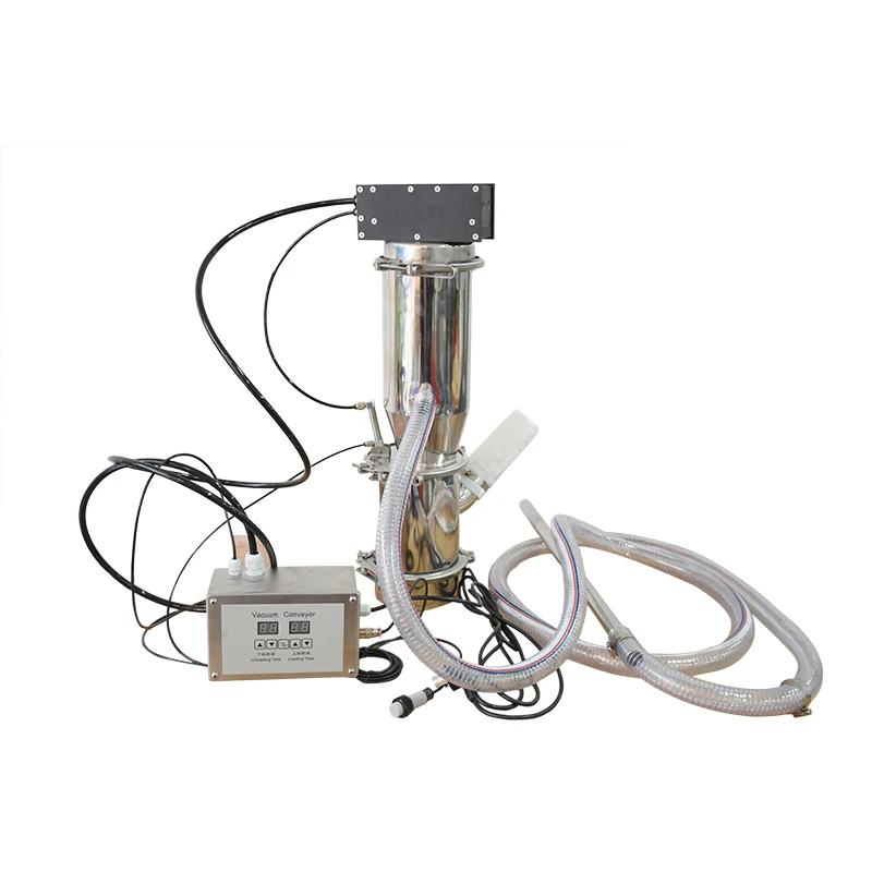 Integrated vacuum feeder carbon black powder automatic feeder device hand lift vacuum conveyor