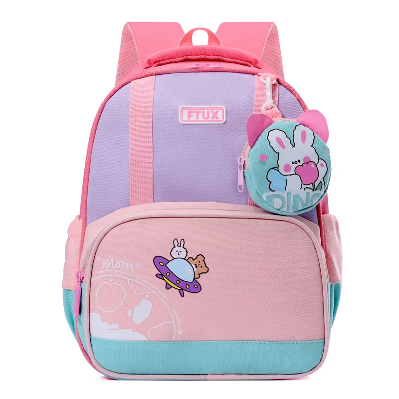 Mochila escolare new girls kawaii school bags children gift animal cartoon backpack for kids kindergarten cute colorful bookbags