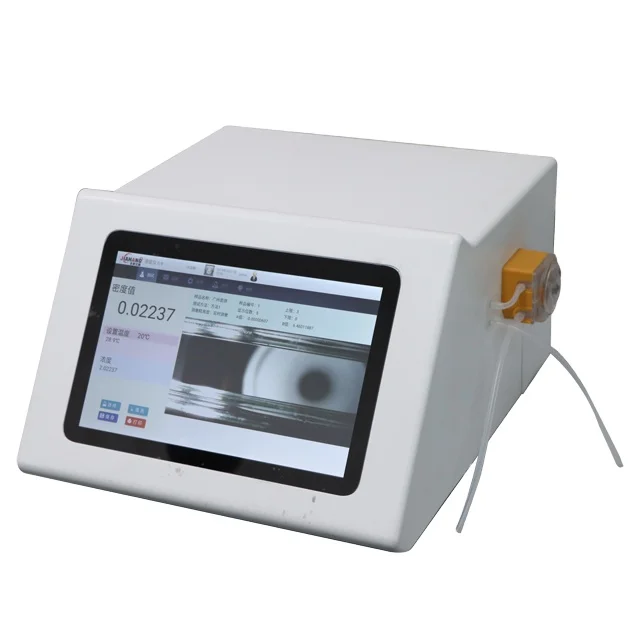 Automatic high-definition video density meter for measuring density, alcohol concentration, crude oil API index