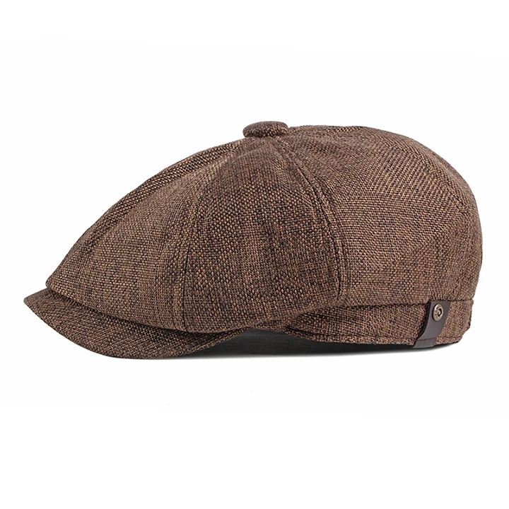 New Retro Newsboy Caps Men Octagonal Hats British Painters Hats
