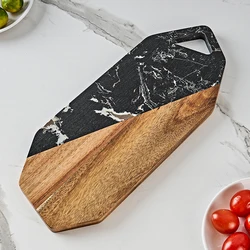 Custom Cutting Board With Marble French Kitchen Marble Cheese Board Cutting Board