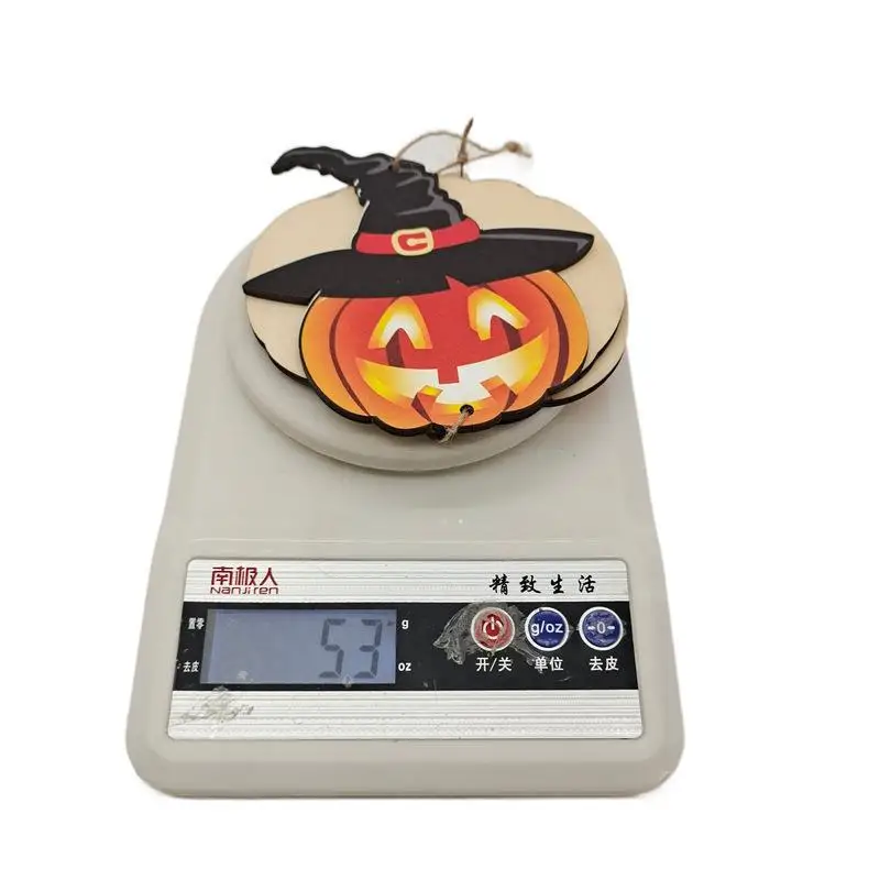 Halloween Decorations Crafts Hanging Pumpkin Trees Outdoor Gardens Horror And Scary Wooden Ghost Decoration