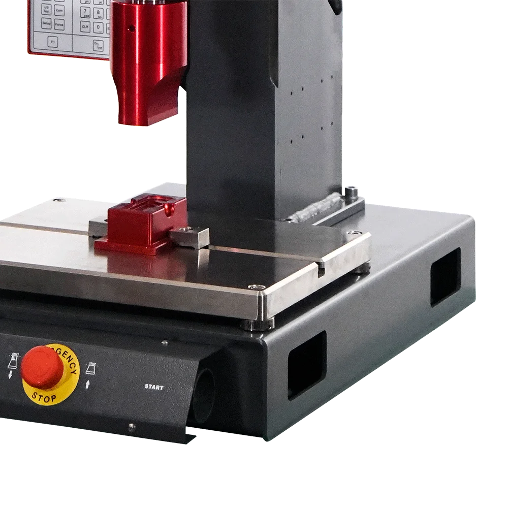 LINGKE cf cards ultrasonic welding machine ultrasonic plastic welding equipment with data output