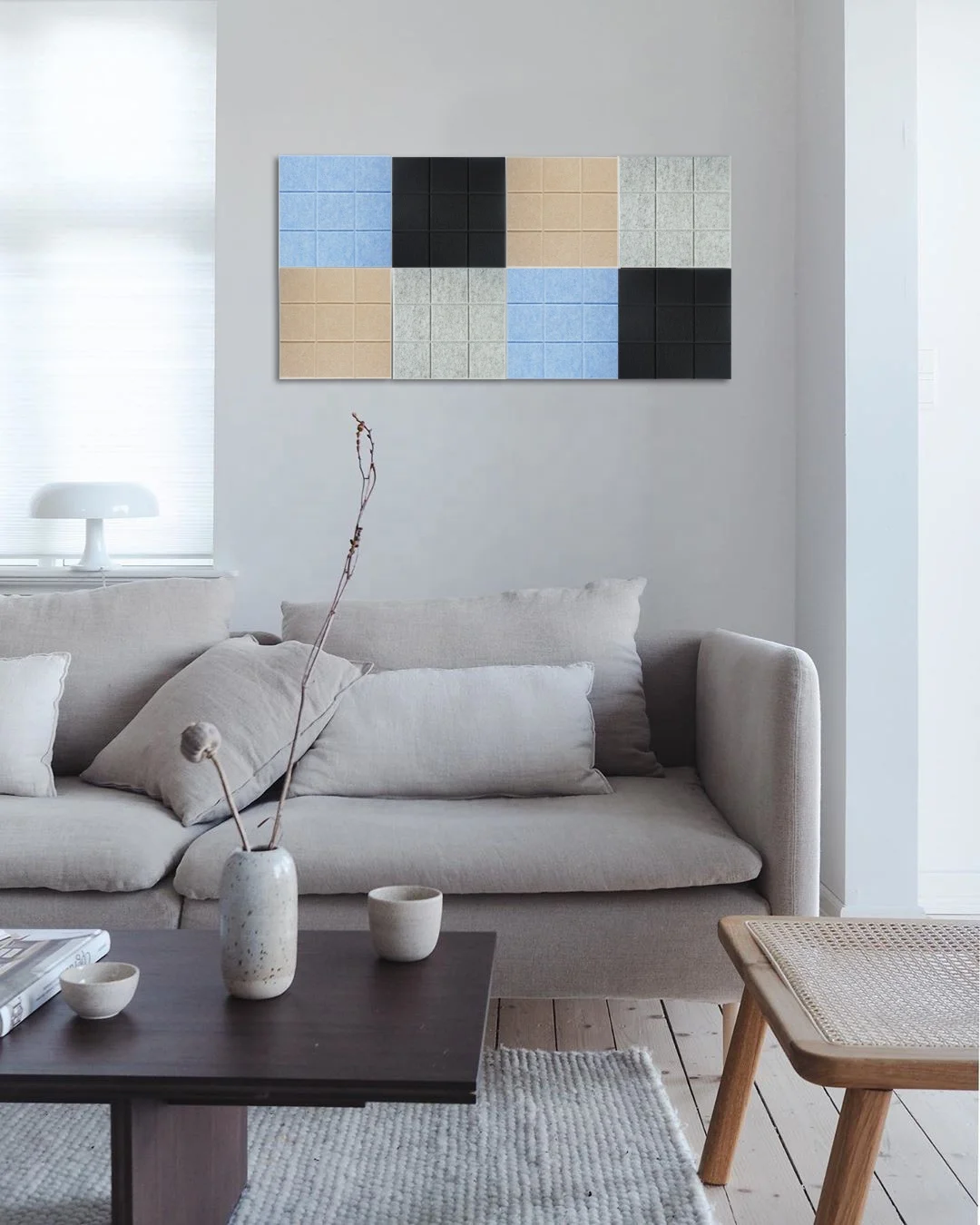 
Nordic style felt memo board wall decoration pin display board acoustic panels 