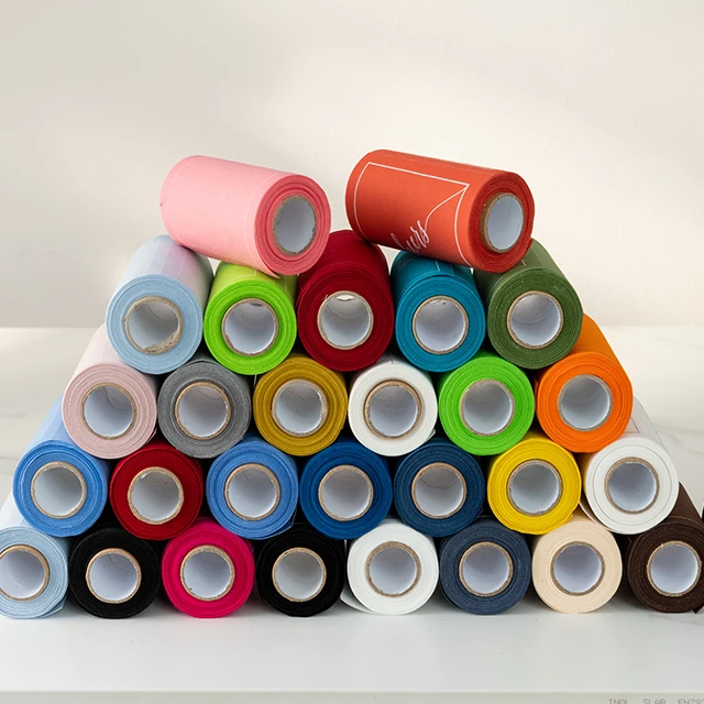 11.4*11.4 Printed Cotton Tear-Off Napkins 100% Woven Square Napkins Disposable Easily Hand-Tore for Home Parties Restaurants