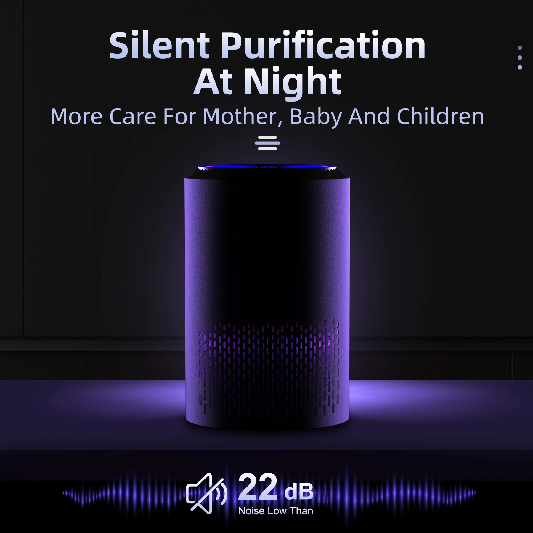 Wholesale Electric Air Purifier Portable HEPA Ventilation Carbon Filter Environmental Protection Home Use Smoking Rooms China