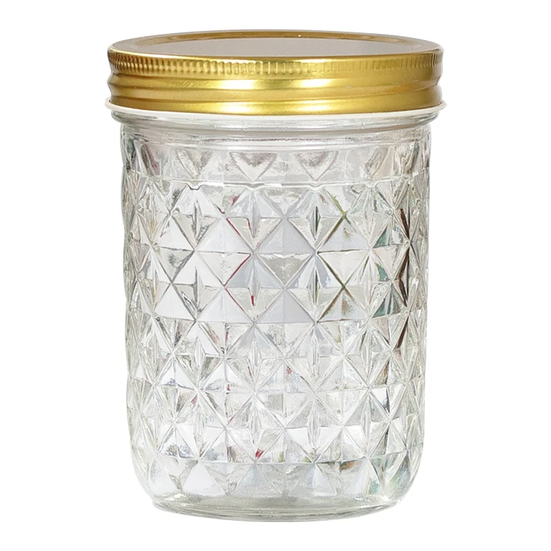 3 oz 8 oz 12 oz 16 oz 22 oz  Mason jar with aluminum cover / yogurt bottle / honey jars