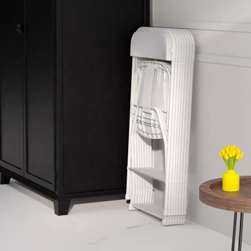 
Morezhome cheap wedding parties white plastic garden folding chairs with links 