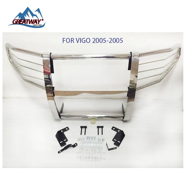 High Quality Front bumper Grille Guard for NAVRARA D40 TRITON VIGO
