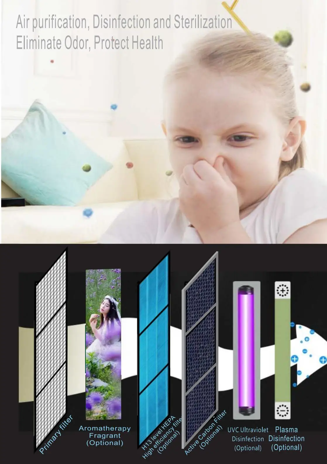 16-30L Smart Air Dehumidifiers Mini Dehumidifier Household Cycle Dehumidifier Moisture Absorption Dehumidification Dryer