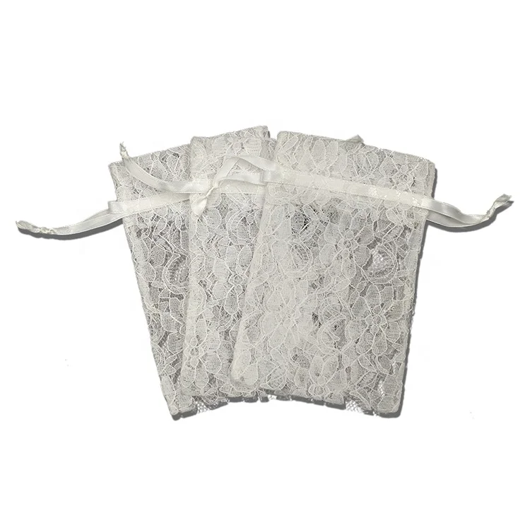 Hight quality products lace clear dust  makeup bag cosmetic for lingerie
