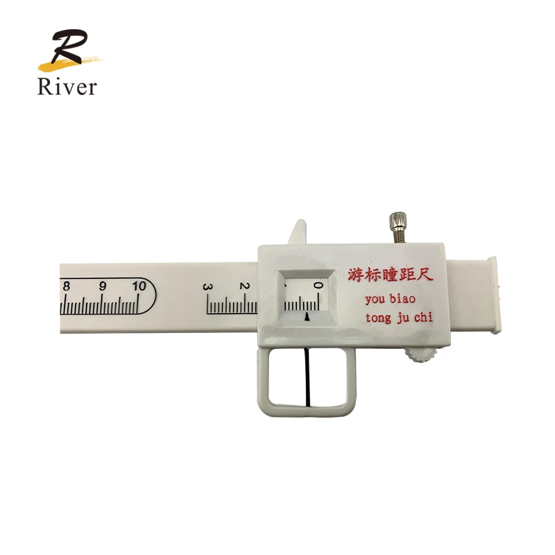 China high quality ophthalmic plastic tool optical eye meter PD ruler