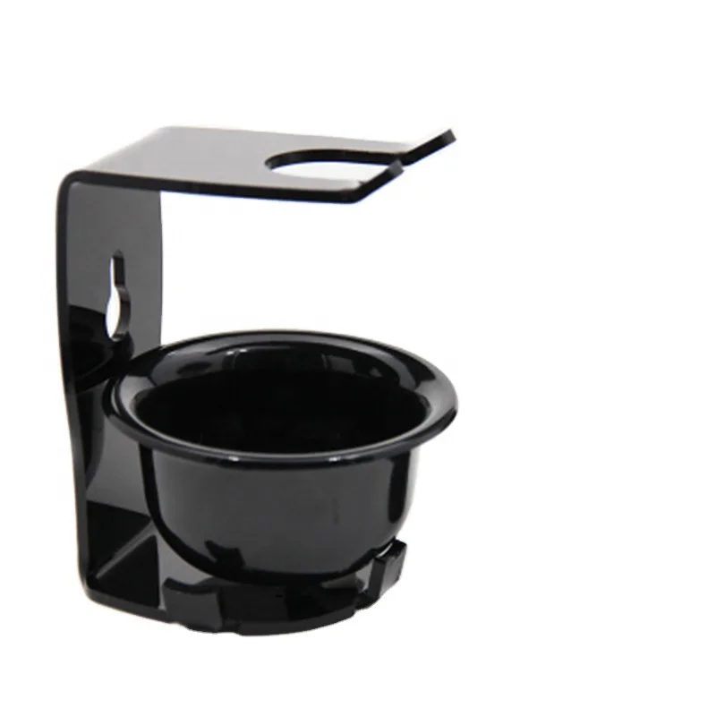 Black Acrylic Classic Men Shaving Set Brush Shaving Mustache Mug Barber Shave Beard Kit Gift