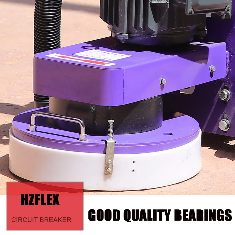 400mm epoxy floor grinder cement floor renovation paint removal concrete dust-free small concrete floor grinding machine