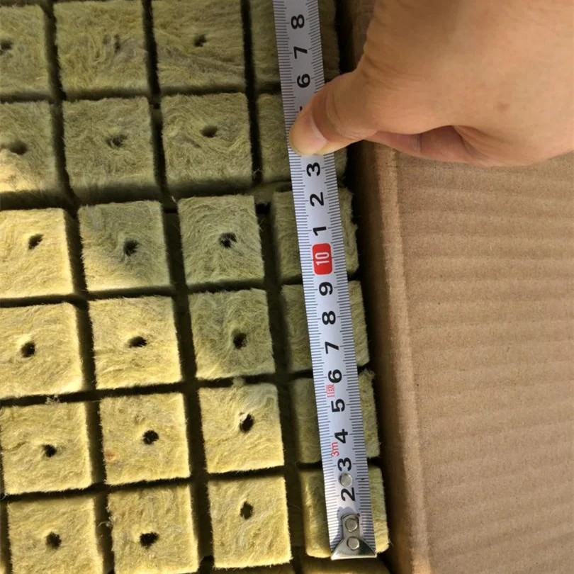 Гидропонная минеральная вата 80 кг/м3 каменная куб для рассады