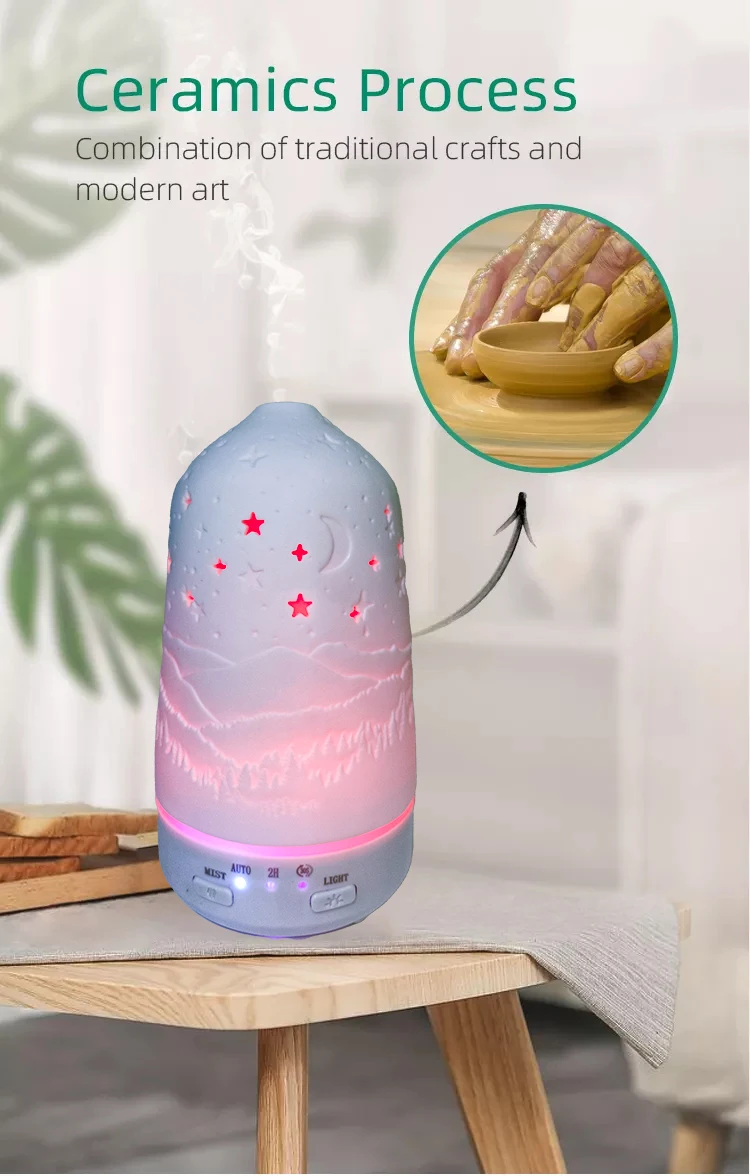 competitive price  dixi 100ml ceramic stone aroma diffuser bodyworks aromatherapy keri