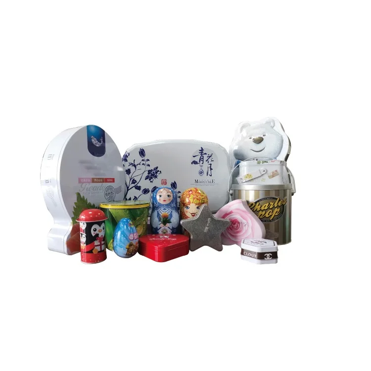 5ml 30 ml 50g 60ml 125g 150g 200ml 250g 250ml hair wax cosmetic jars gold black white pink small cans Tin platetin packaging