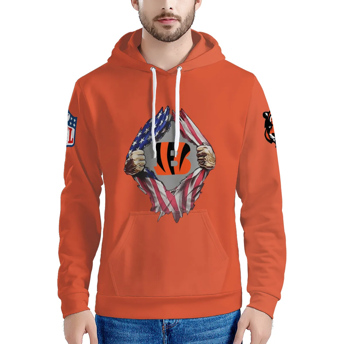 Hoodies Wholesale Oversized Hoodies NFL Detroit Tigers Designer Custom Hoodies Sweatshirt Detroit Tigers Jerseys