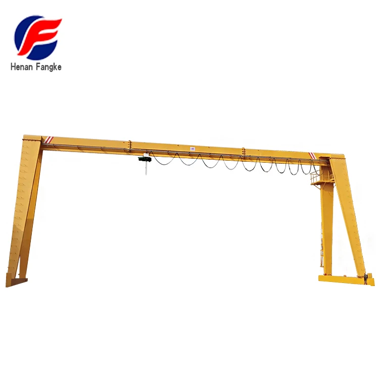 
Hook Gantry Crane High Quality Single beam gantry crane With Trolley Outdoor Using 