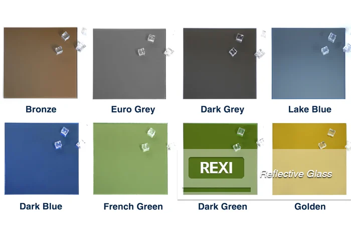 French Dark F Light Green Glass tinted reflective float  green glass price factory supplier manufacturer 4mm 5mm  6mm 8mm 10mm