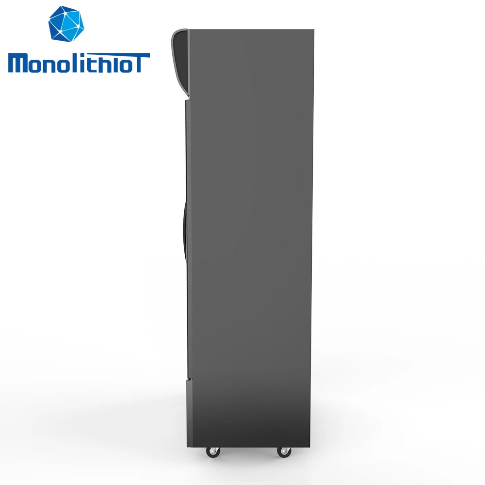 MonolithIoT Supermarket Drinks Sales Commercial Weighing Vending Machine Smart Unmanned Retail Refrigerator