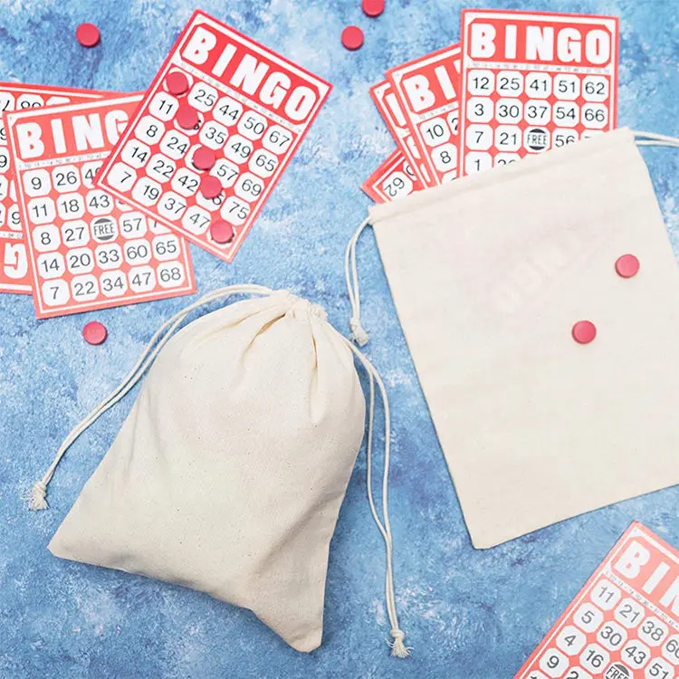 Wholesale Personalized Colorful Muslin Custom Cotton Canvas Drawstring Bag
