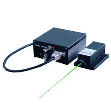 5uJ/ 30mW 532nm Green Q-switched Laser with narrow pulse width