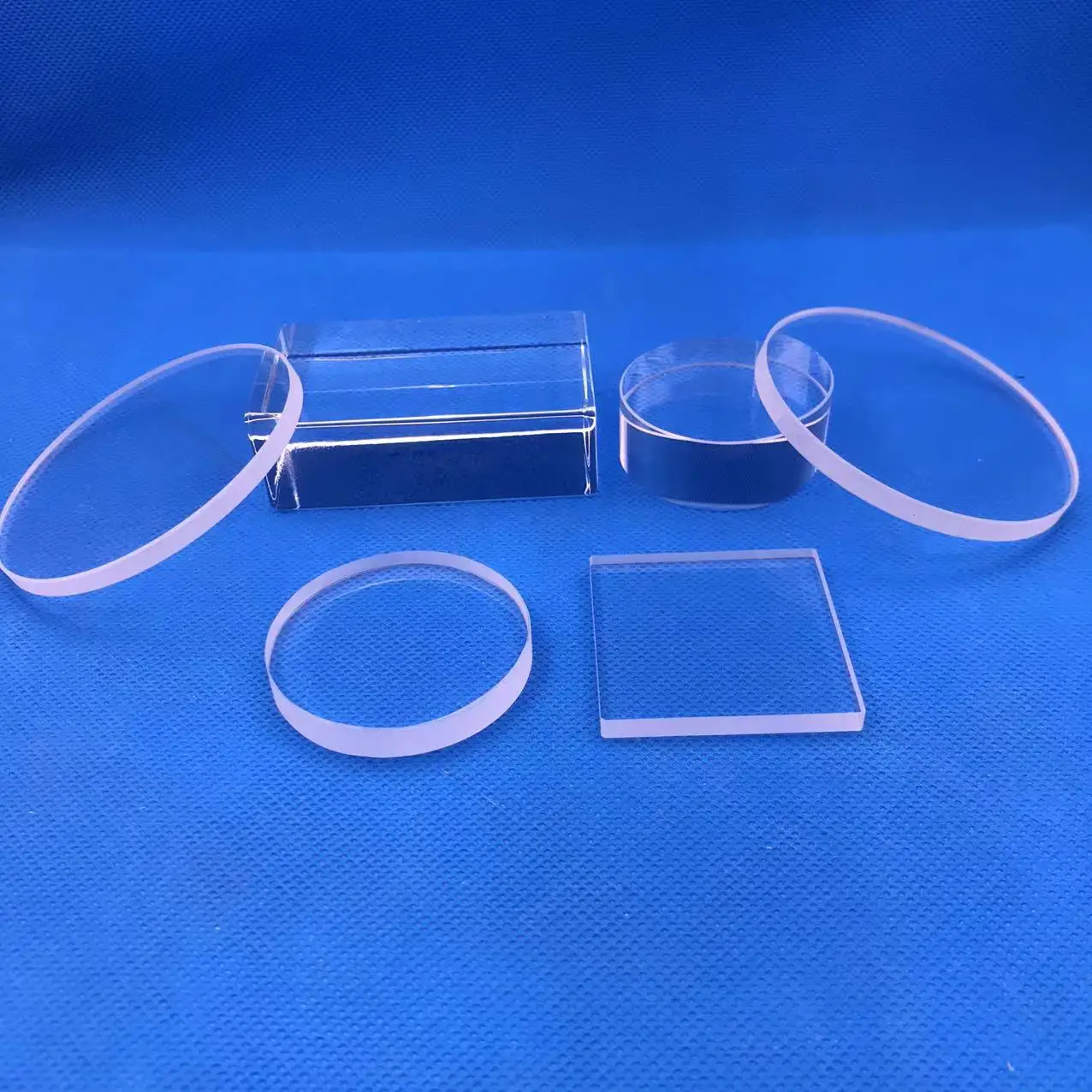 2024 Hot selling custom jgs round optical quartz glass plate