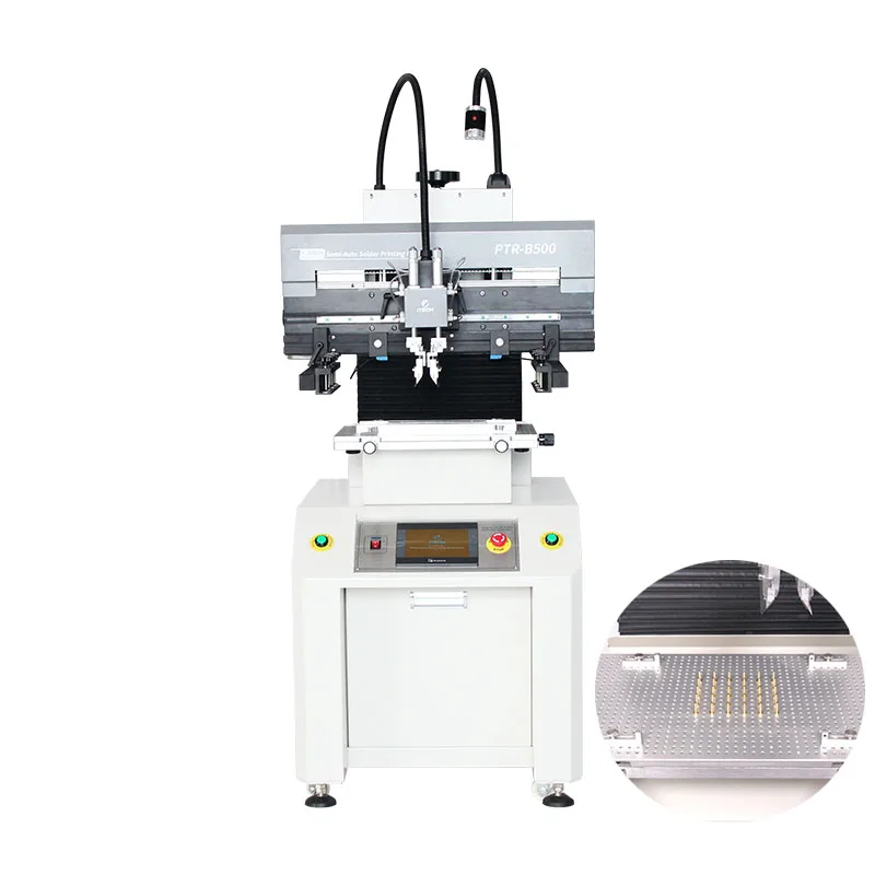 ITECH SMT Automatic Solder Paste Printing Machine for Solder Paste and Red Glue Printing on Circuit Boards for PCB PTR-B500