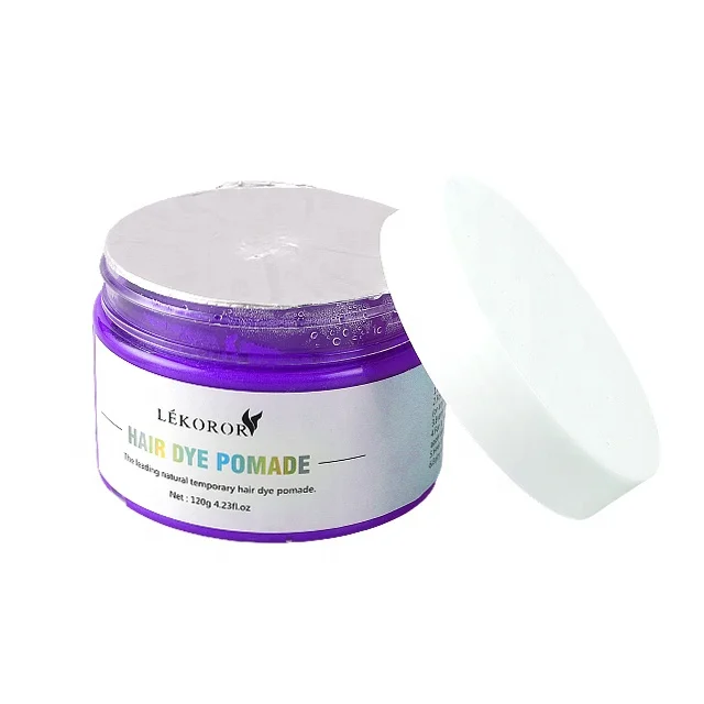 Temporary Instant unisex Washable Moisturizing Modelling Fashion Colorful Hair Color Wax
