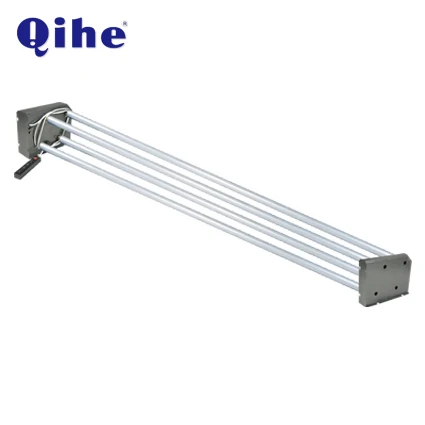 
QIHE QH-YK04 моторизованный подъемник, настенная электрическая фоновая система, беспроводной пульт дистанционного управления 