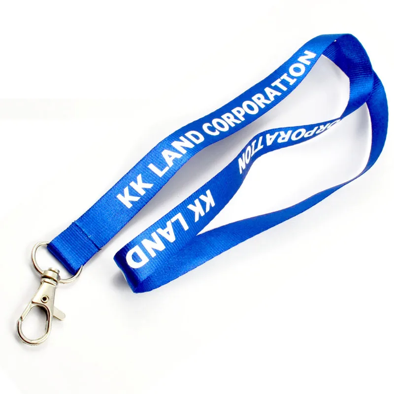 Custom Logo Sublimation Polyester Anime Lanyard With Logo Custom Printer For Lanyard