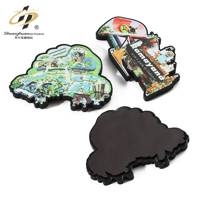 Popular Souvenir Refrigerator Magnets Personalised Logo Custom Fridge Magnet Pvc Rubber 3D Fridge Magnets for Decoration