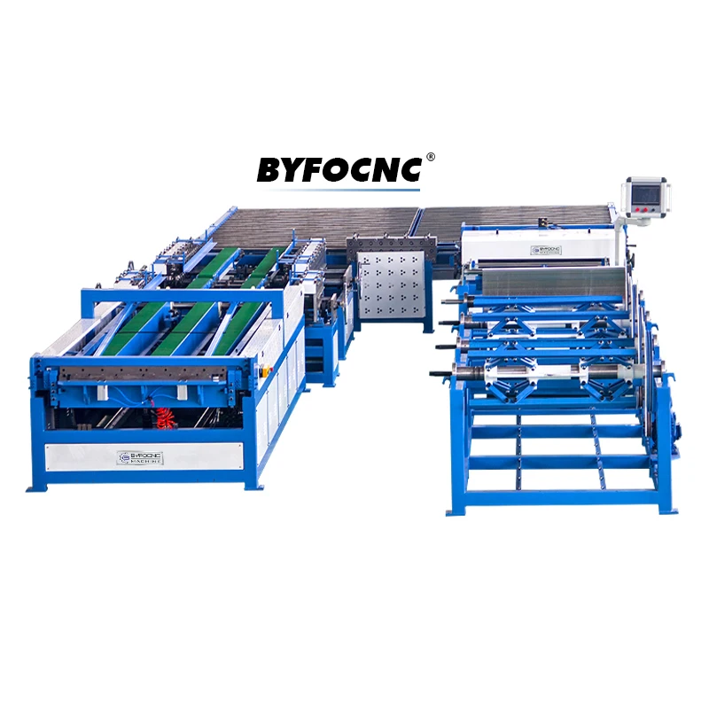 HVAC Duct Forming Machine Air Duct Production Line Manufacture Auto Line 5 ductwork machines for sale