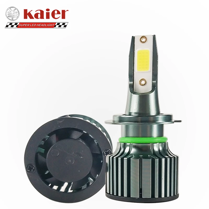 Kaier X6 Автомобильные светодиодные фары 6000 К 4800lm h3 H11 H4 H7 авто противотуманные для toyota kia