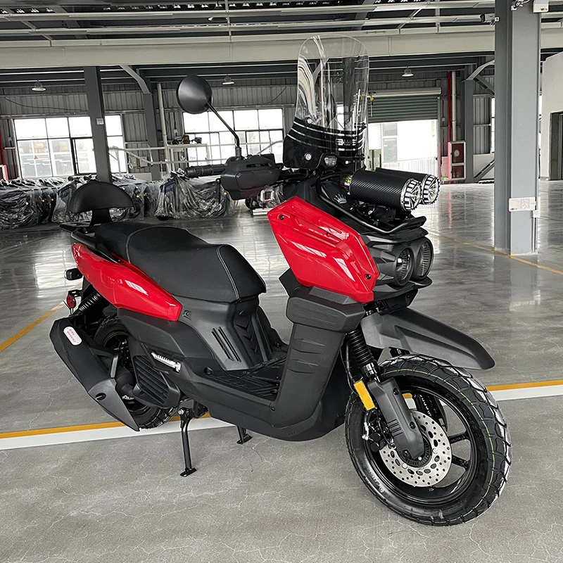Газовые скутеры 200CC с сертификатом EPA DOT передним задним дисковым тормозом для взрослых бензиновые мотоциклы мопеды оптовая продажа
