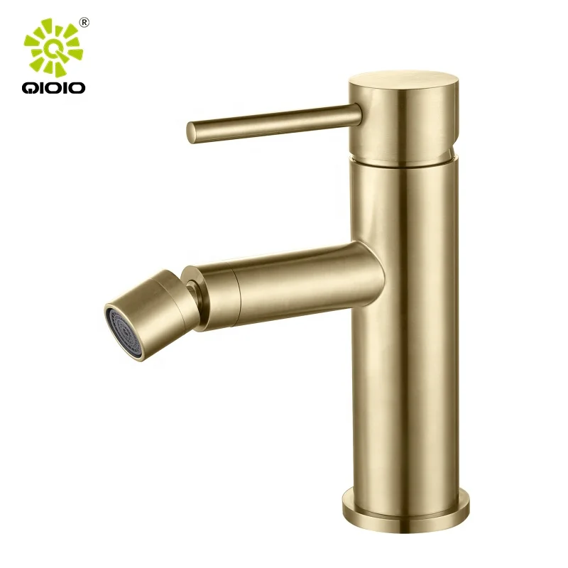 Faucet Supplier Bidets Mixer Toilet Water Tap Single Lever Bidet Faucet Brushed Nickle Bidet Tap
