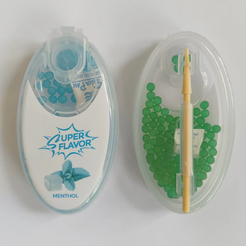 cigarette rolling capsules tobacco flavor ball portable menthol iced crush balls DIY cigarettes